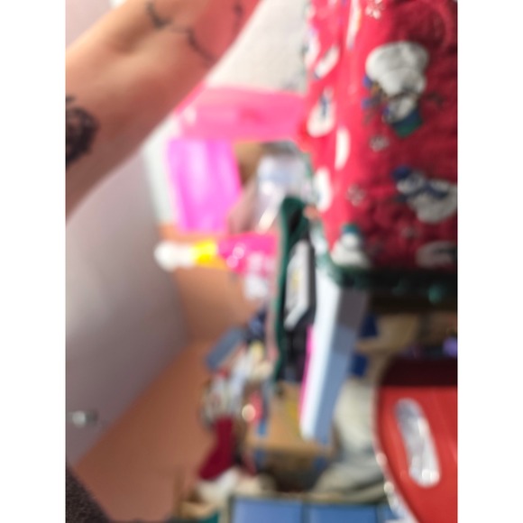 Vintage Christmas Place Mats Cloth Placemats Snowmen Holiday Table Linens Ribbon - Picture 6 of 16